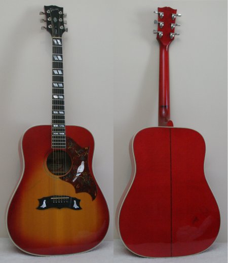 Elvis' 1970s Gibson Dove Custom