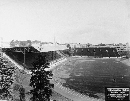 Civic Stadium, circa 1974