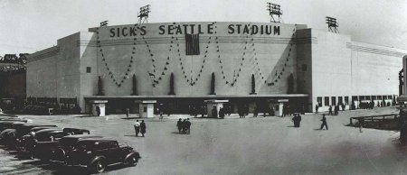 Seattle Pilots Sicks Stadium 1969 Game Photo